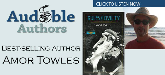Audible Authors: Amor Towles